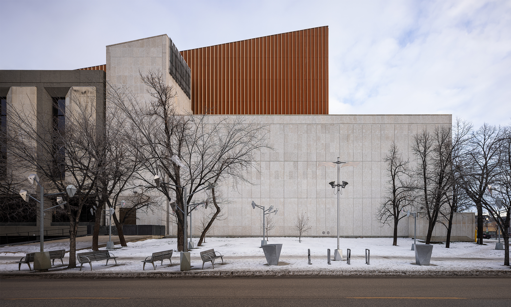 Manitoba Centennial Concert Hall Exterior South Side
